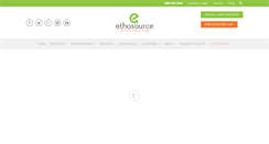 Desktop Screenshot of ethosource.com